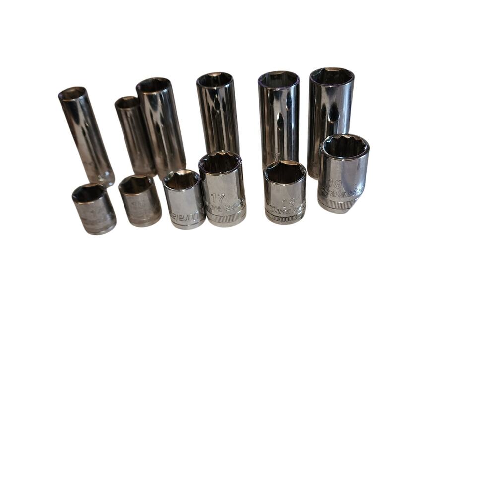 DURALAST METRIC 3/8"  SOCKETS. MISCELLANEOUS SIZES. Lt SS308